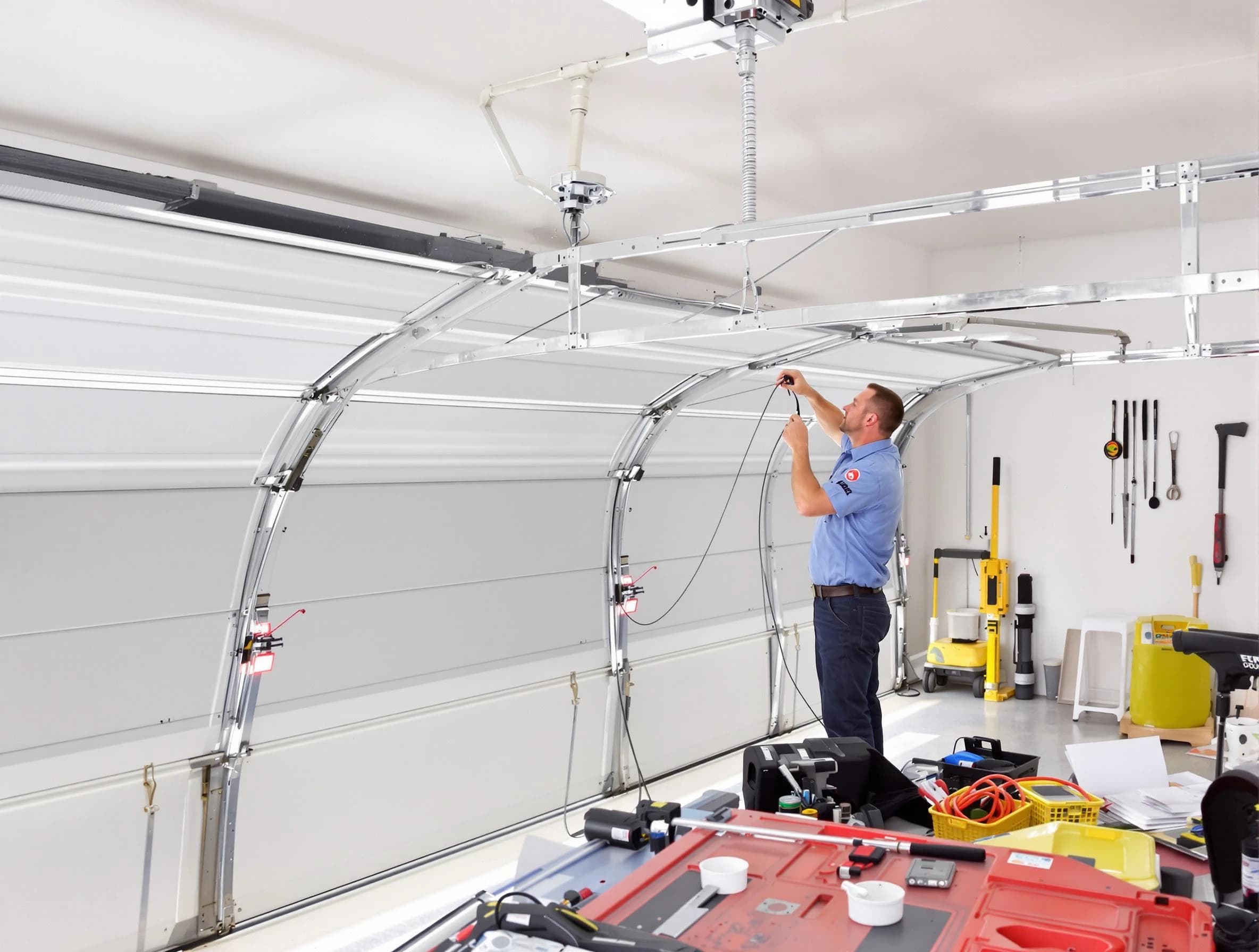 Garage door cable repair service by Elk Ridge Garage Door Repair in Elk Ridge
