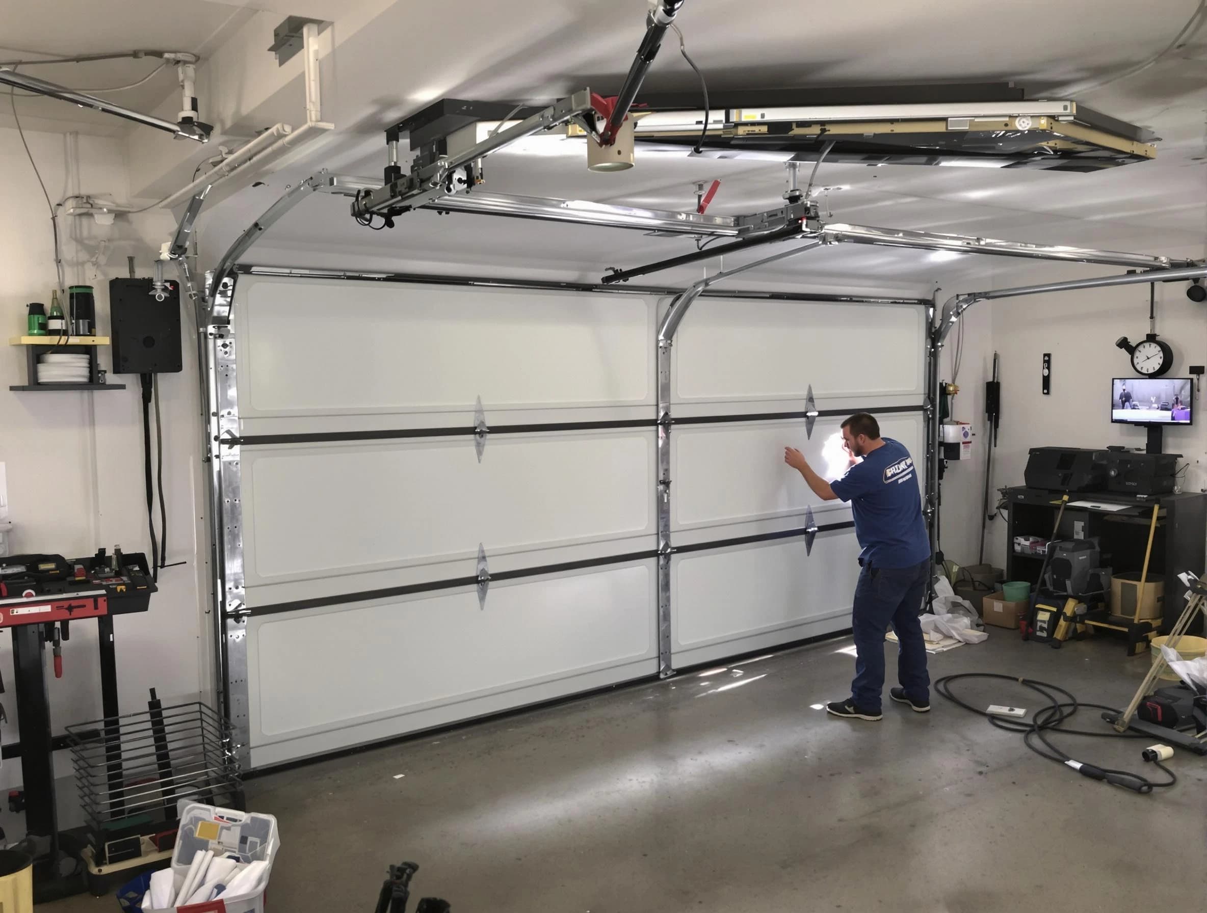 Professional garage door repair service by Elk Ridge Garage Door Repair in Elk Ridge