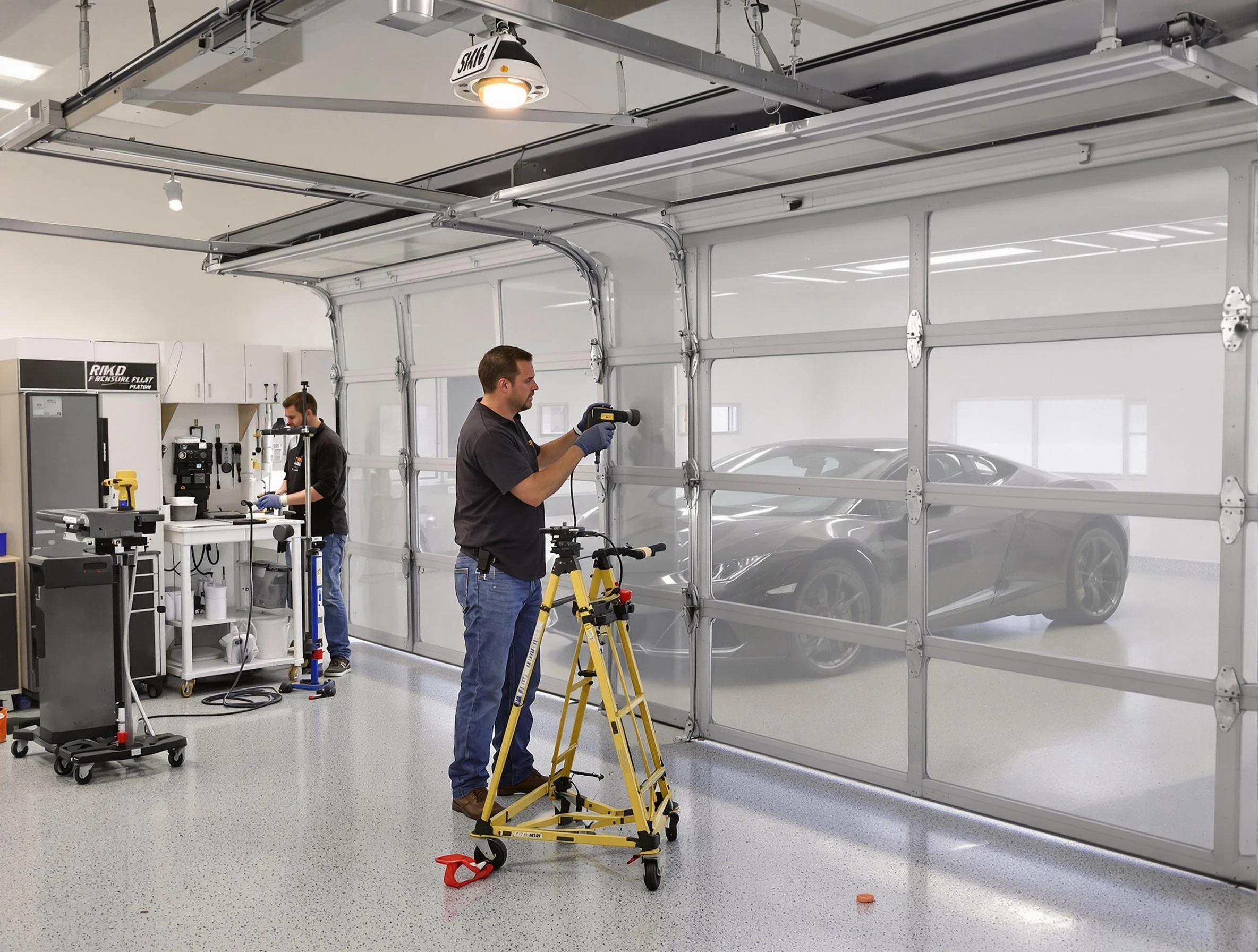 Garage Door Dents Repair in Elk Ridge