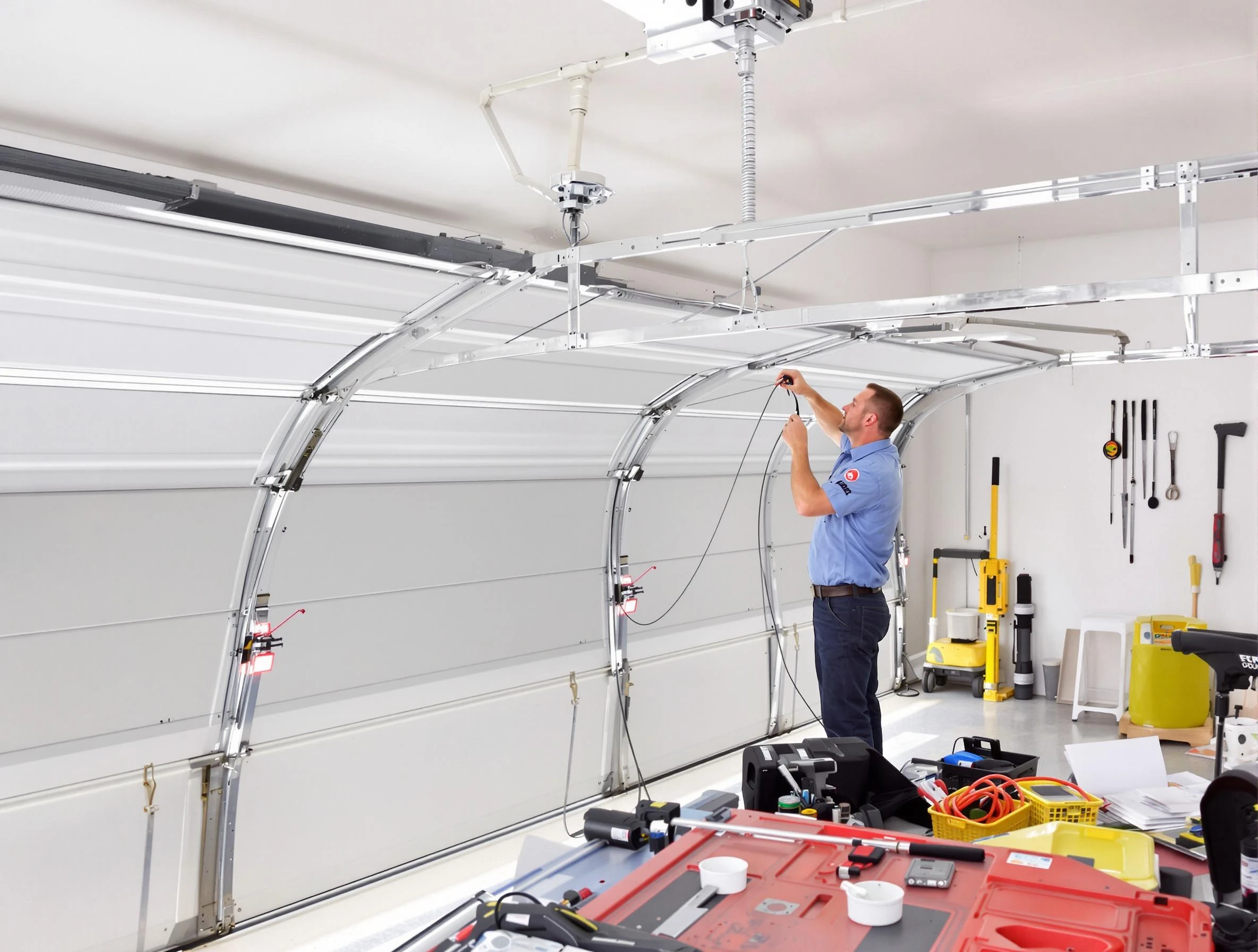 Garage door cable repair service by Elk Ridge Garage Door Repair in Elk Ridge