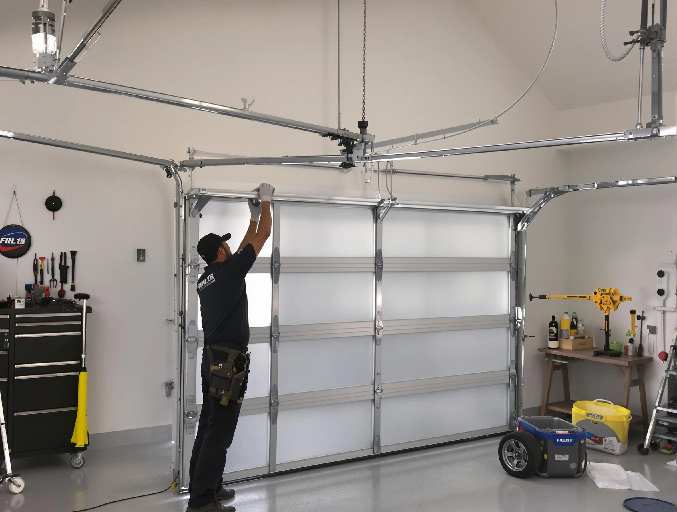 Elk Ridge Garage Door Repair certified team performing precision garage door installation in Elk Ridge