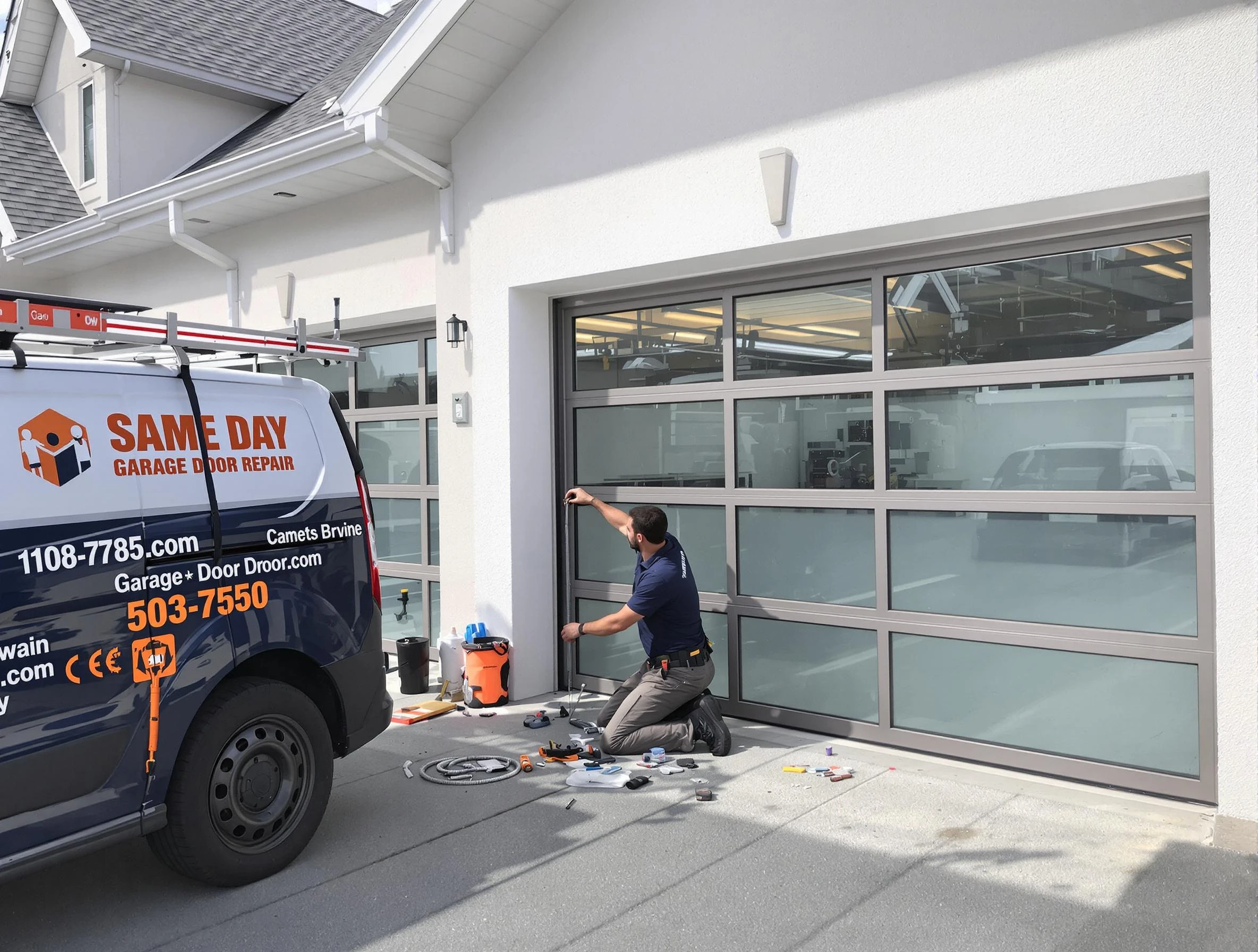 Same-day garage door repair service by Elk Ridge Garage Door Repair in Elk Ridge